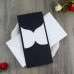 Rectangle Greeting Card with Envelope Black and White Thank You Card Customized 